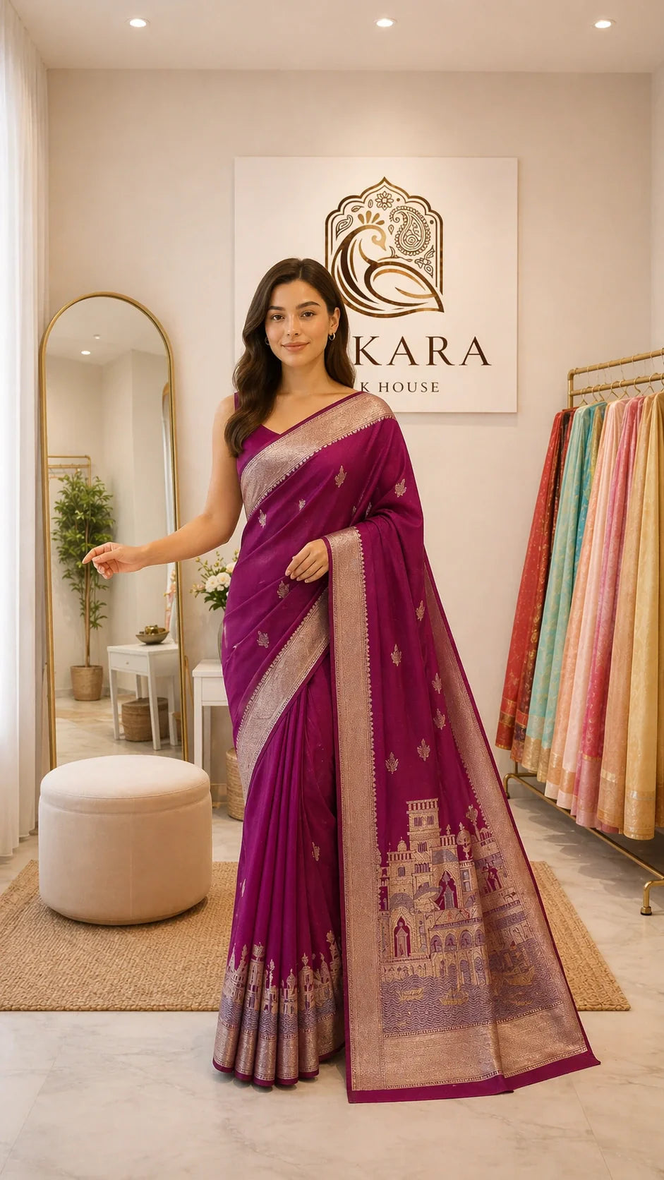 Banaras Ghats Sarees | Jaikara Silk House